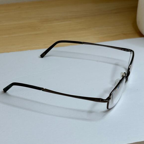 Joseph Abboud Eyeglasses Matte Gun Frames 145 Flex Hinges Women Full Rim - Picture 13 of 13